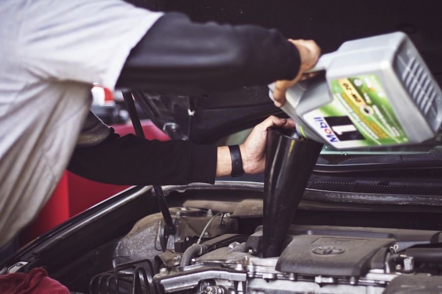 Professional servicing workshop